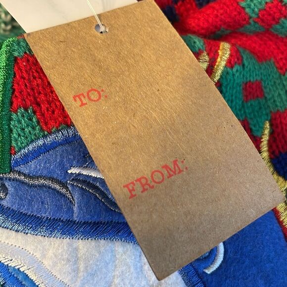 NWT Jollidays “Ugly” Christmas Sweater Dolphin Unisex Size M - Picture 11 of 11